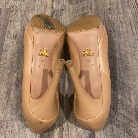 PRADA Nude Pumps size 38 - Picture 15 of 15